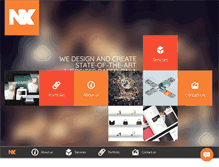 Tablet Screenshot of nx-design.com
